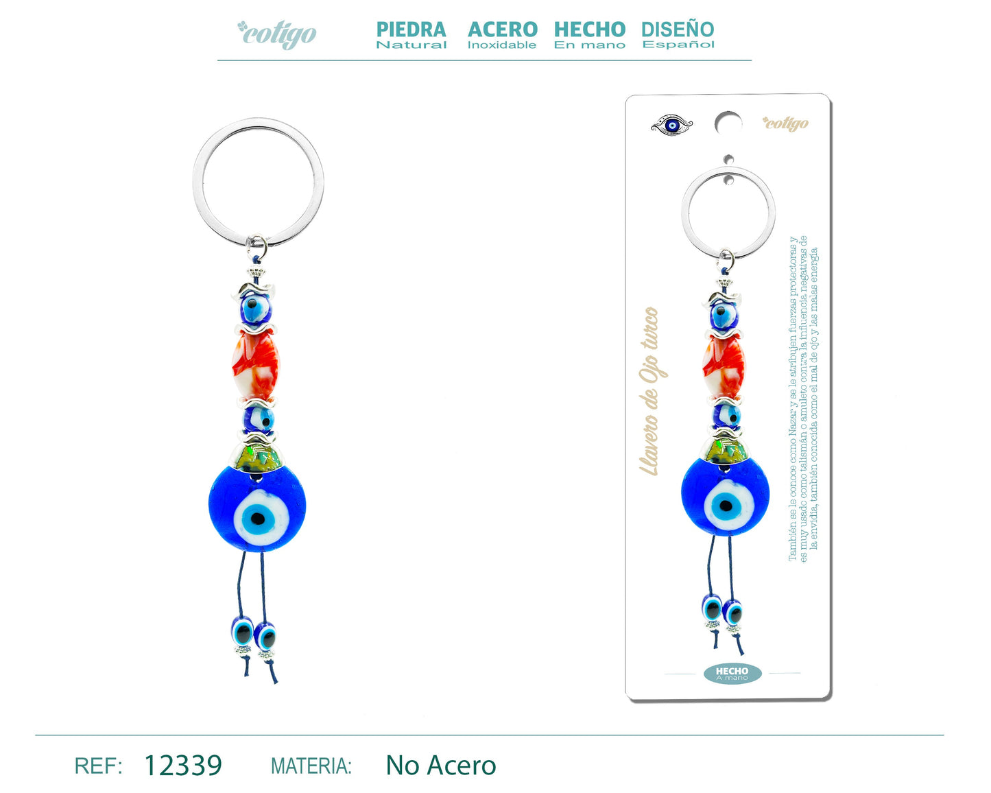 Llavero de Ojo Turco