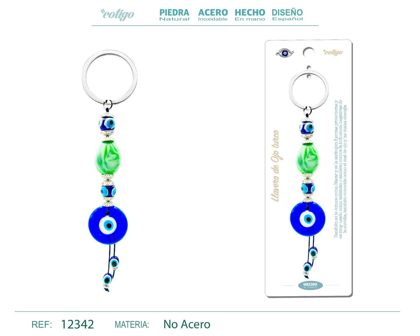 Llavero de Ojo Turco