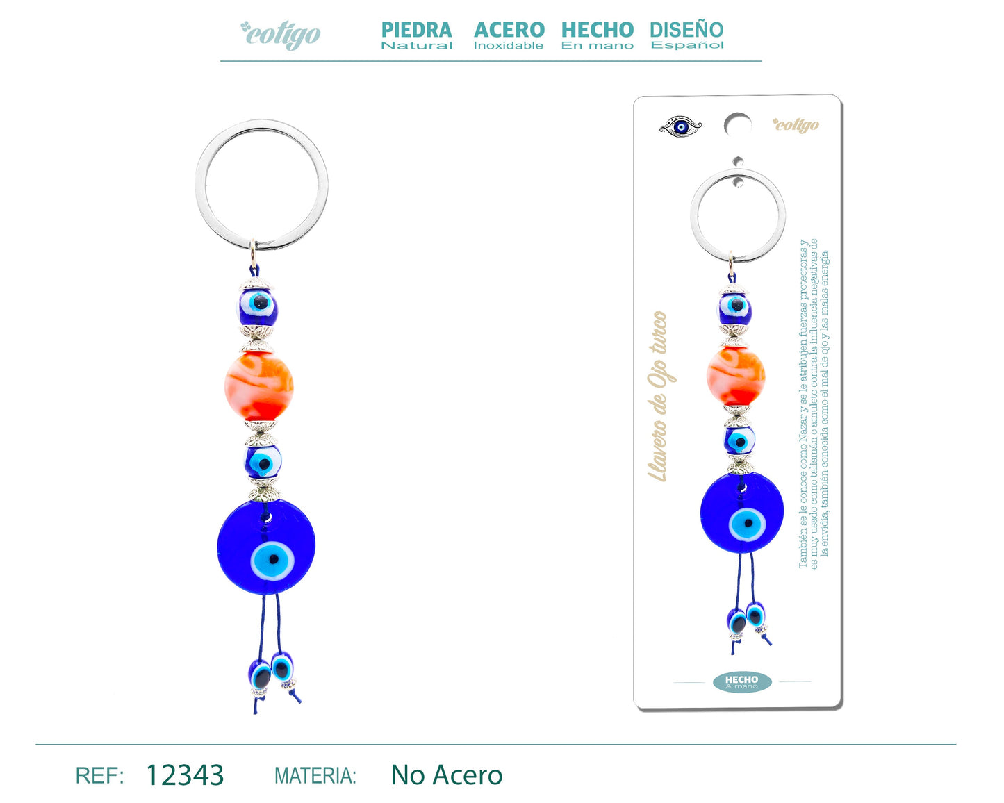 Llavero de Ojo Turco