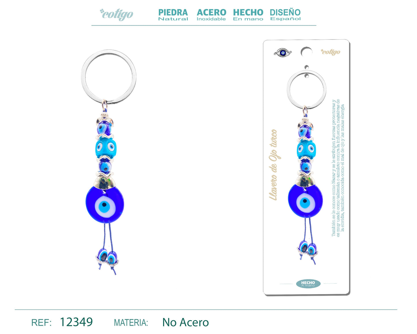 Llavero de Ojo Turco