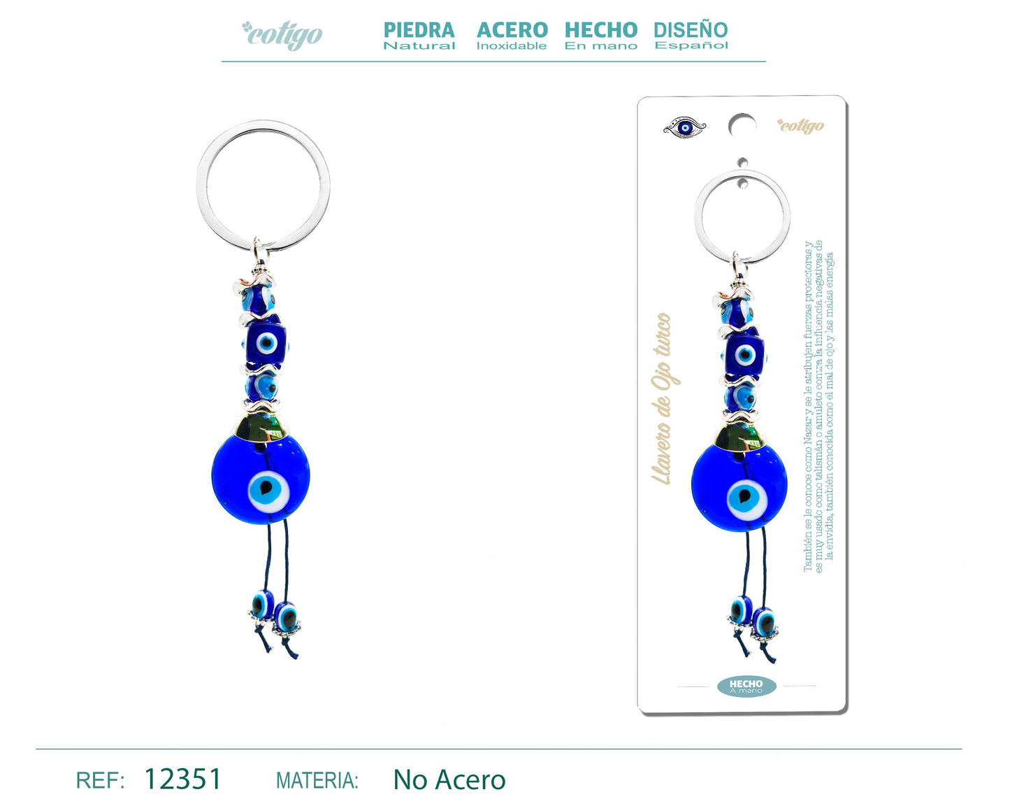 Llavero de Ojo Turco