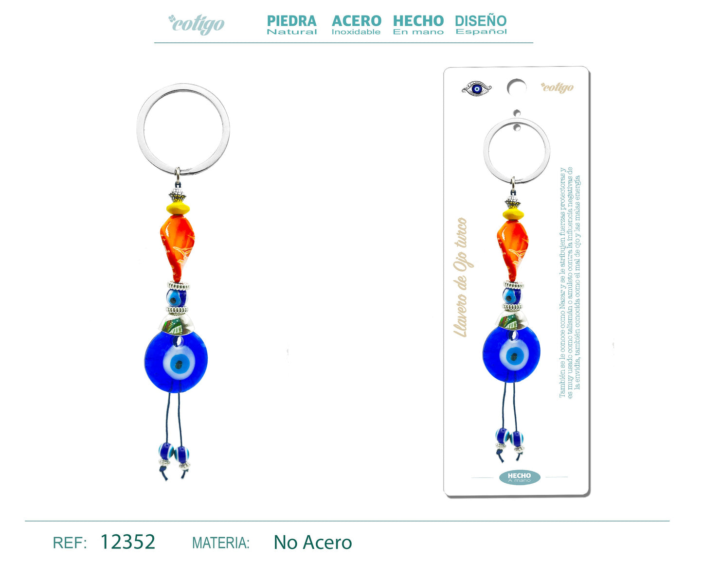 Llavero de Ojo Turco