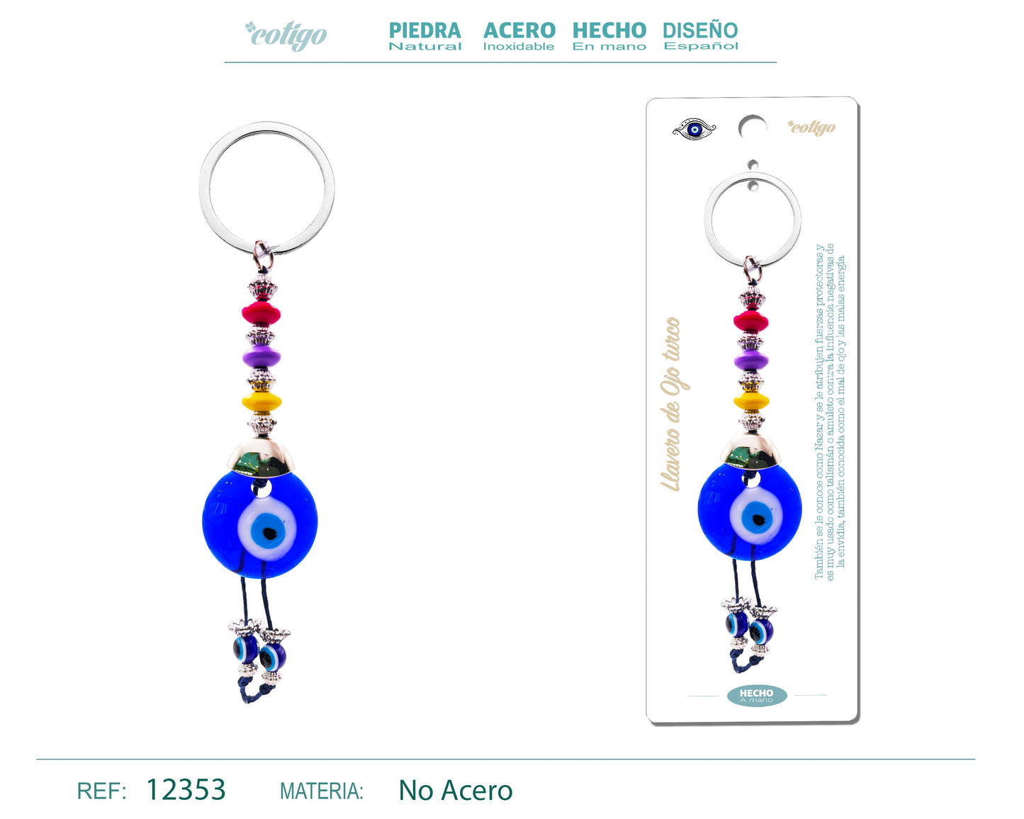 Llavero de Ojo Turco