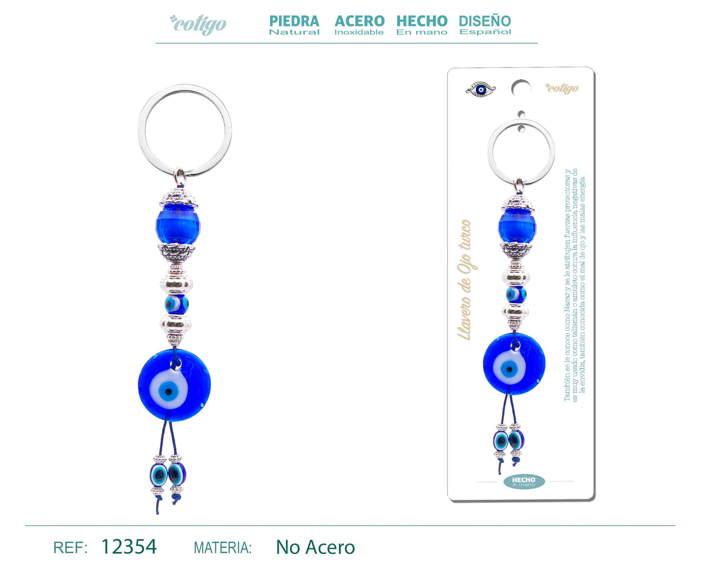 Llavero de Ojo Turco