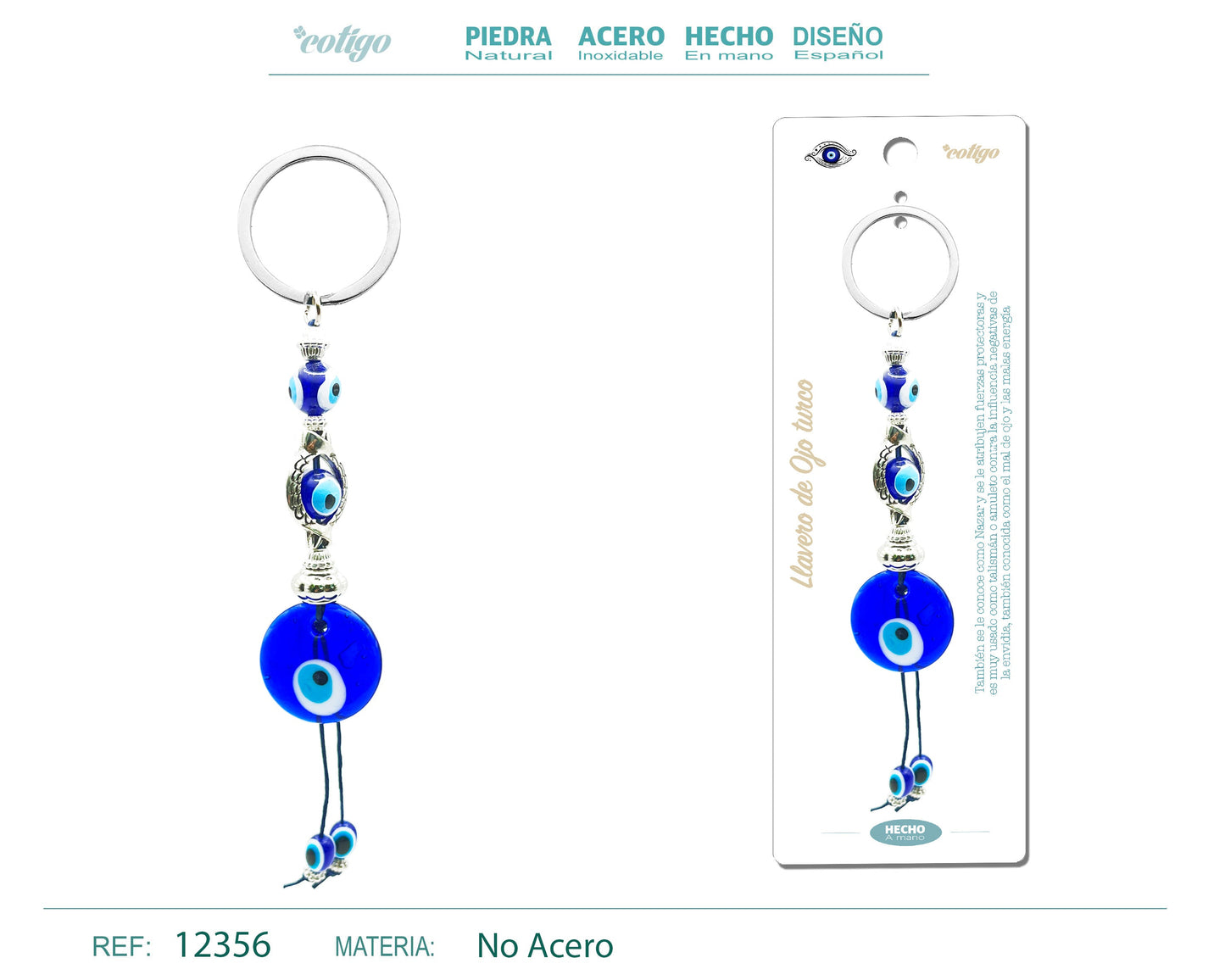 Llavero de Ojo Turco