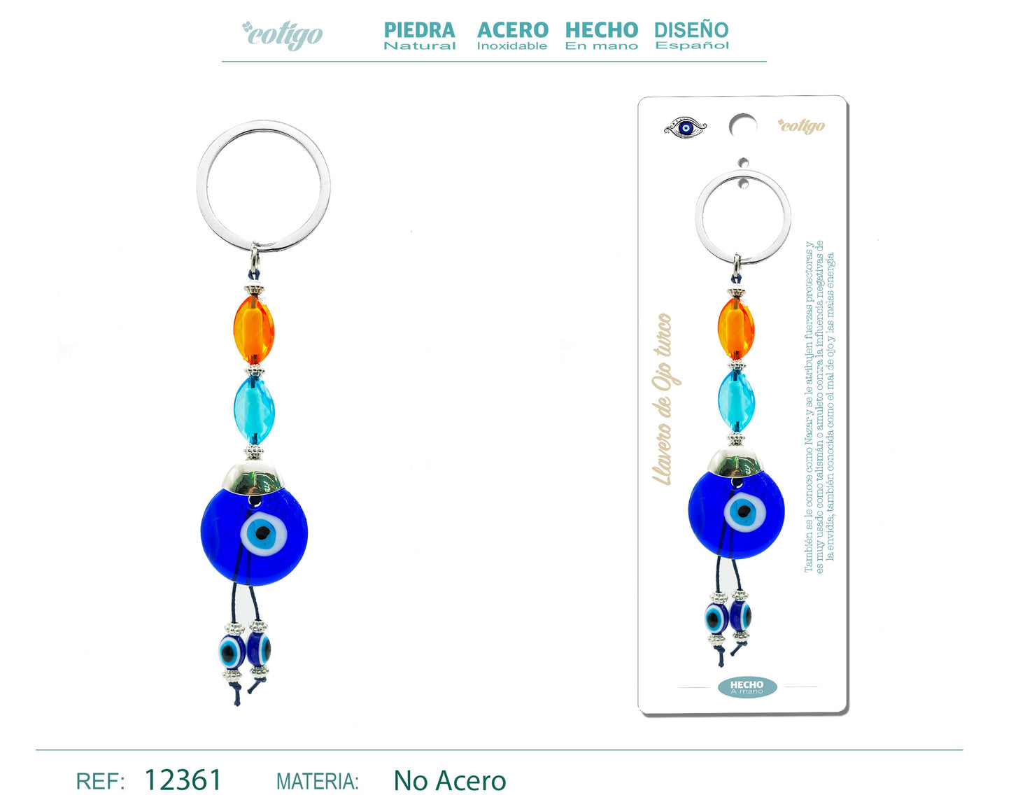 Llavero de Ojo Turco
