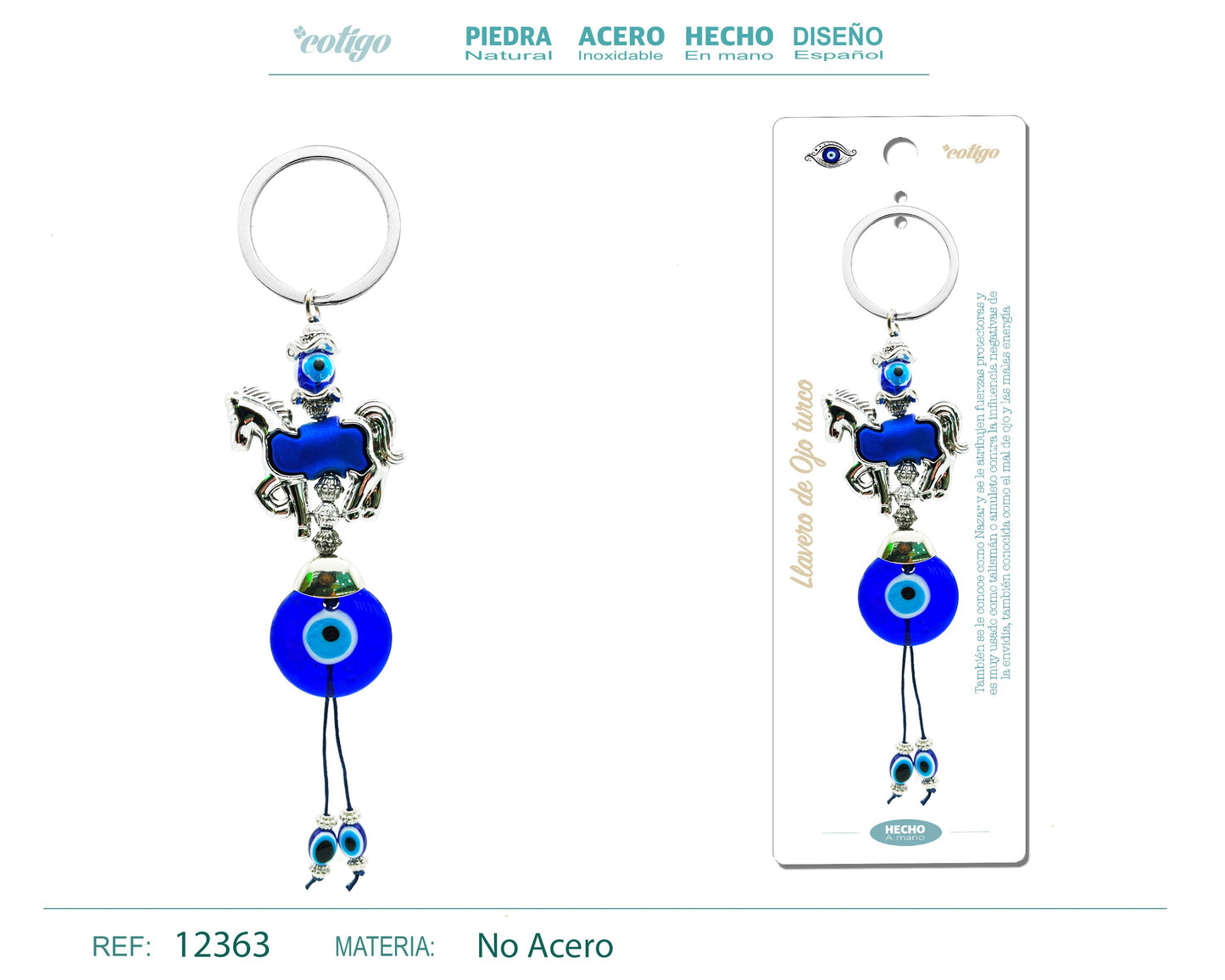 Llavero de Ojo Turco