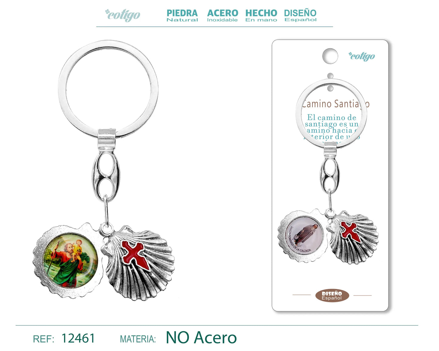 Llavero CAMINO SANTIAGO - cotigo