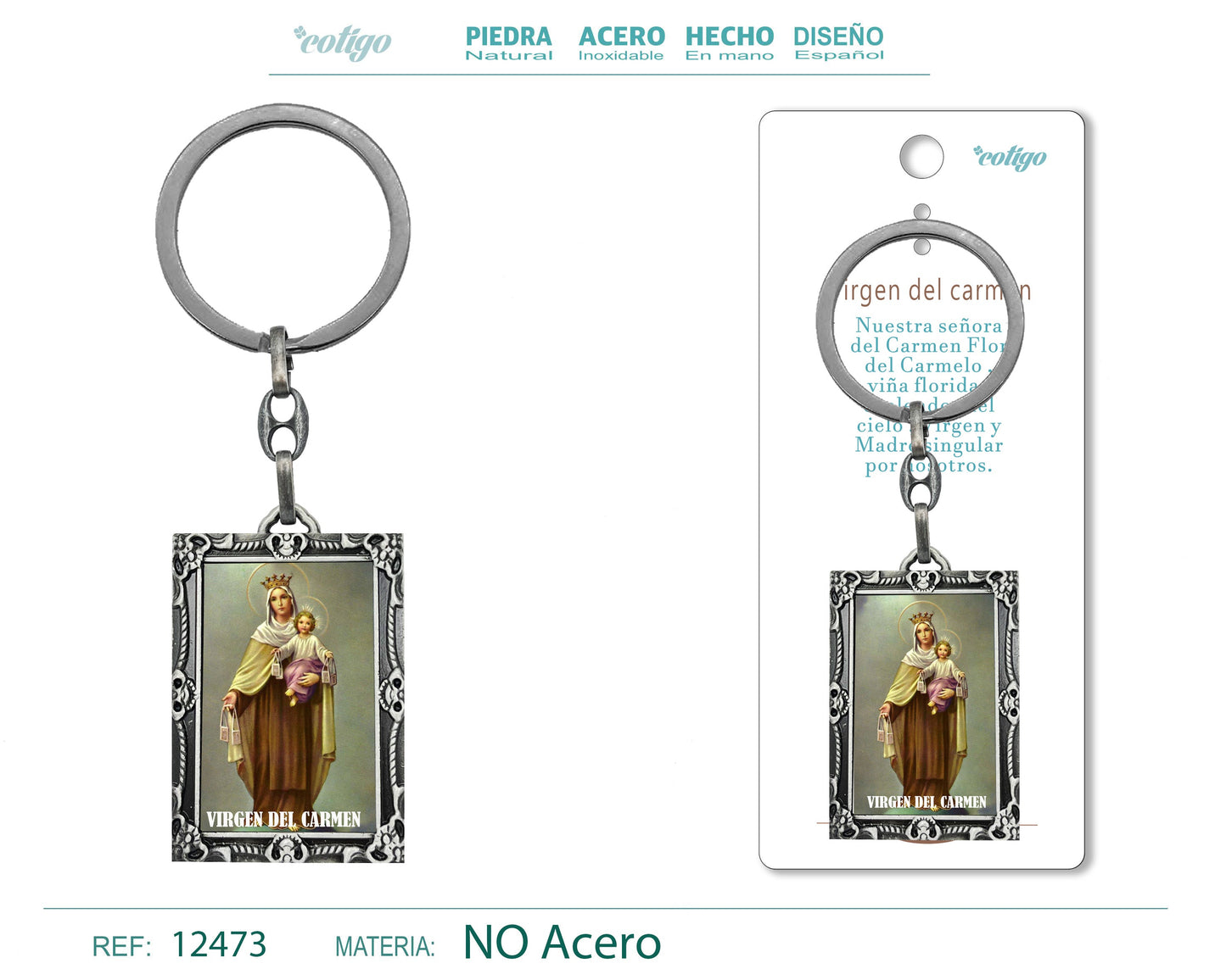 Llavero VIRGEN CARMEN