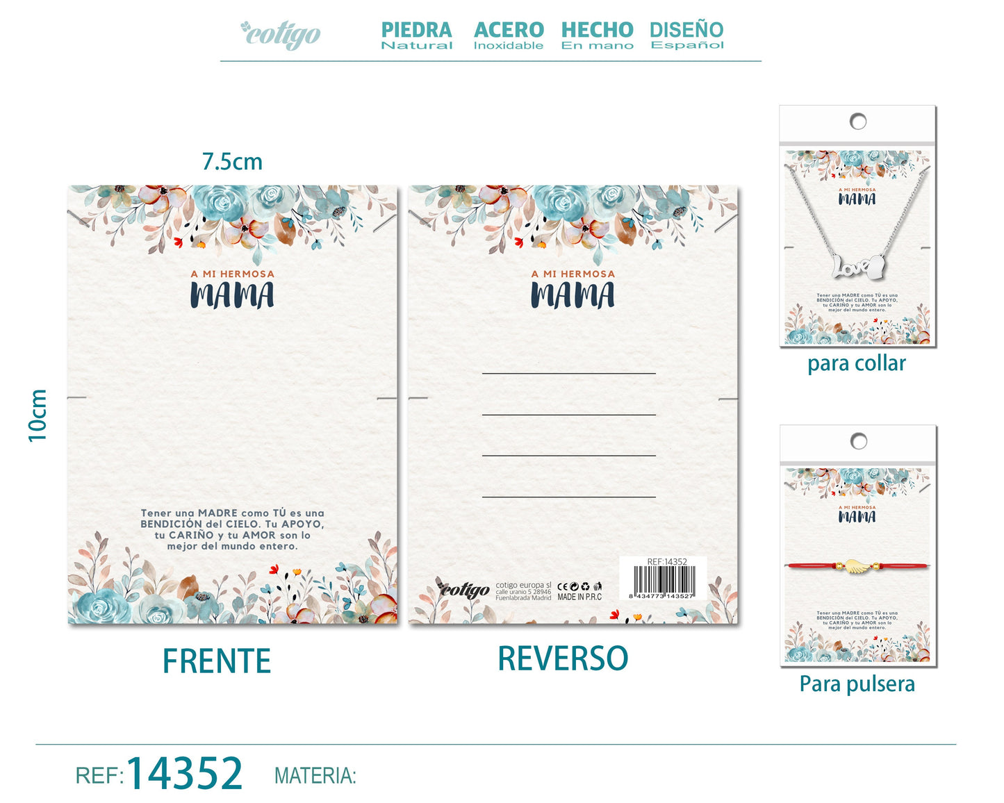 Tarjeta para regalo