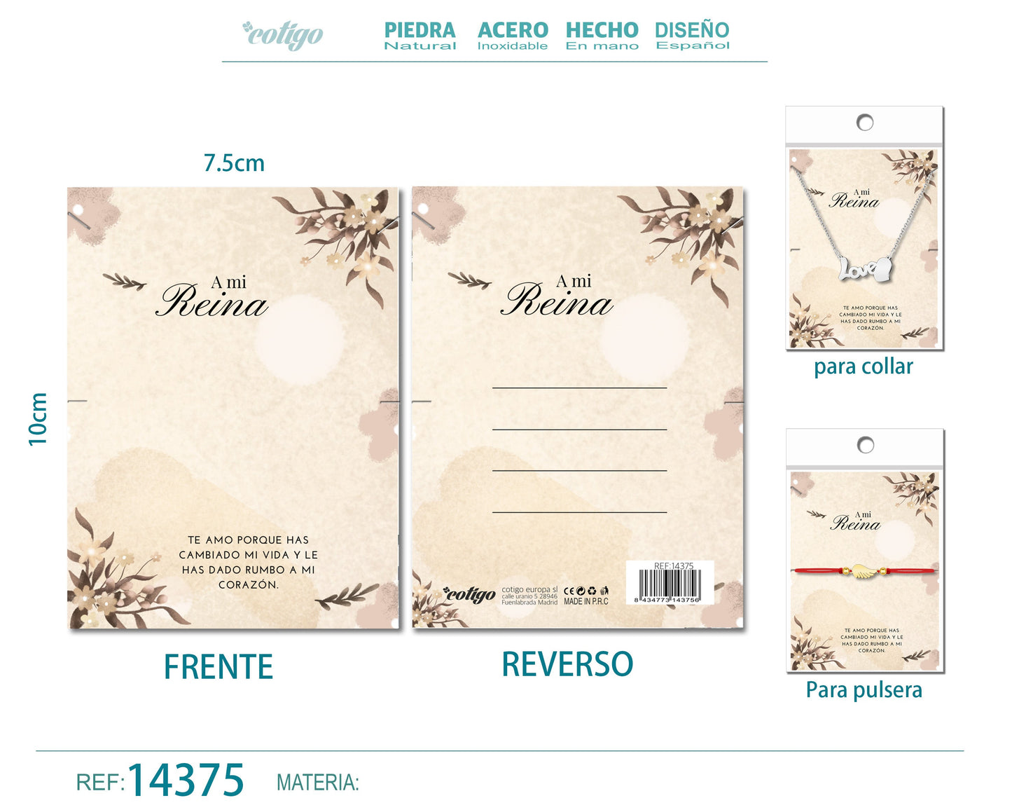 Tarjeta para regalo