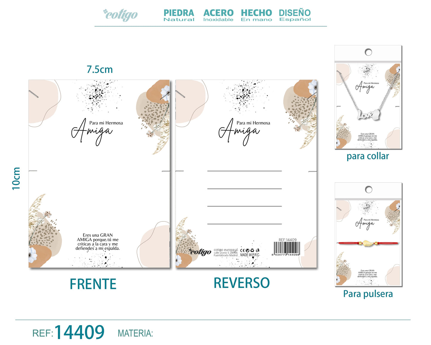 Tarjeta para regalo