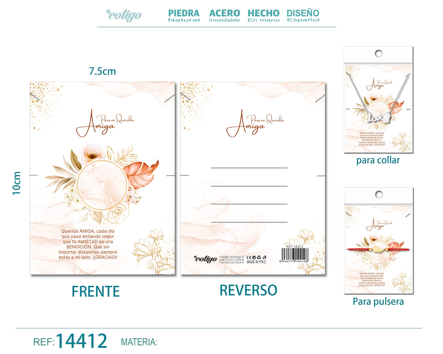 Tarjeta para regalo