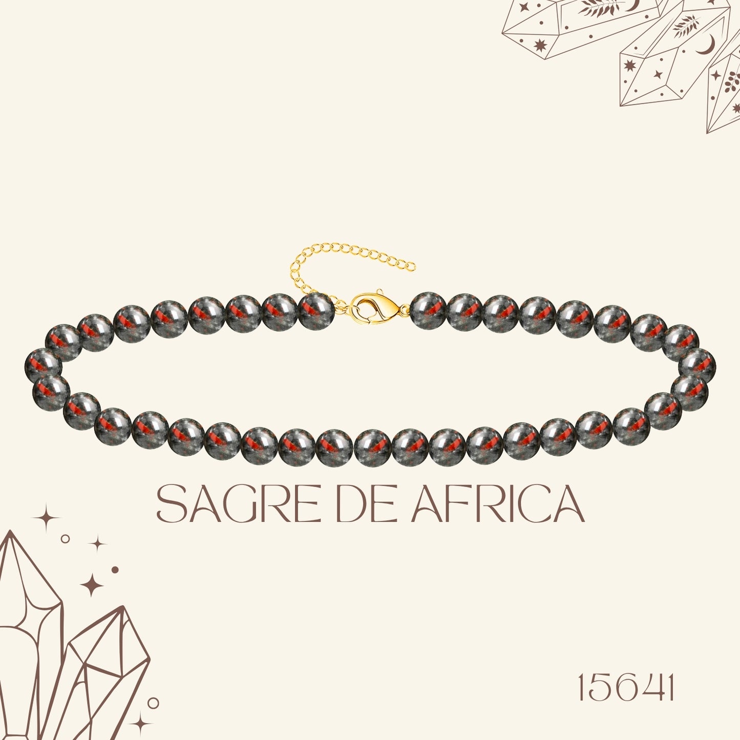 🌿 Pulsera de Piedra Natural 4mm ✨ con Accesorio en Acero Inoxidable 💎 ¡Incluye Pulsera 7 Nudos de Regalo! 🎁