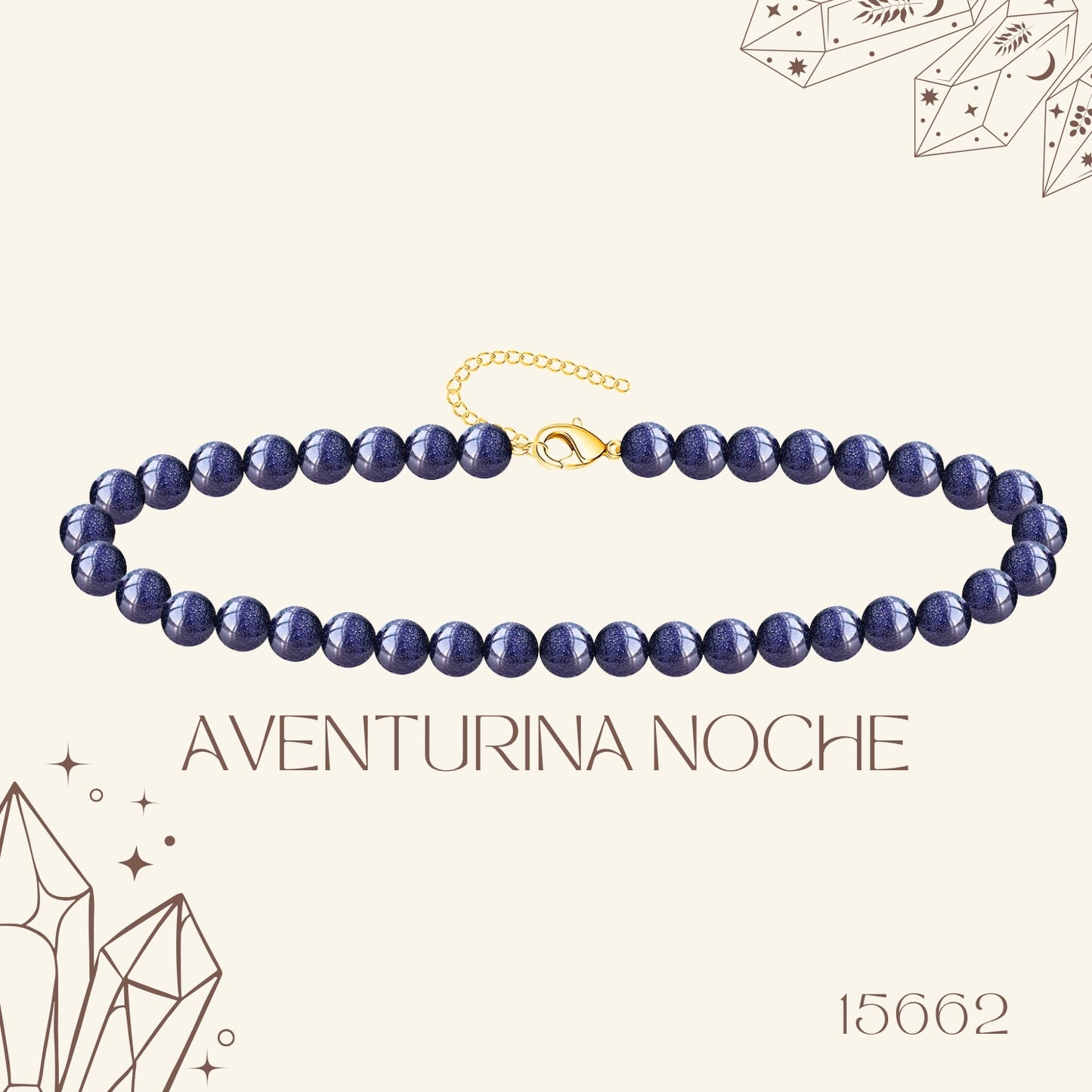🌿 Pulsera de Piedra Natural 4mm ✨ con Accesorio en Acero Inoxidable 💎 ¡Incluye Pulsera 7 Nudos de Regalo! 🎁