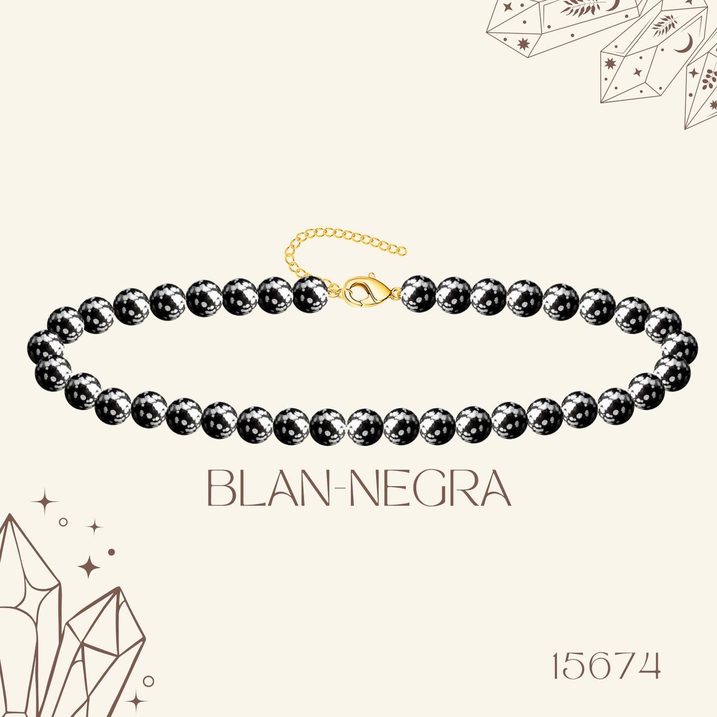 🌿 Pulsera de Piedra Natural 4mm ✨ con Accesorio en Acero Inoxidable 💎 ¡Incluye Pulsera 7 Nudos de Regalo! 🎁