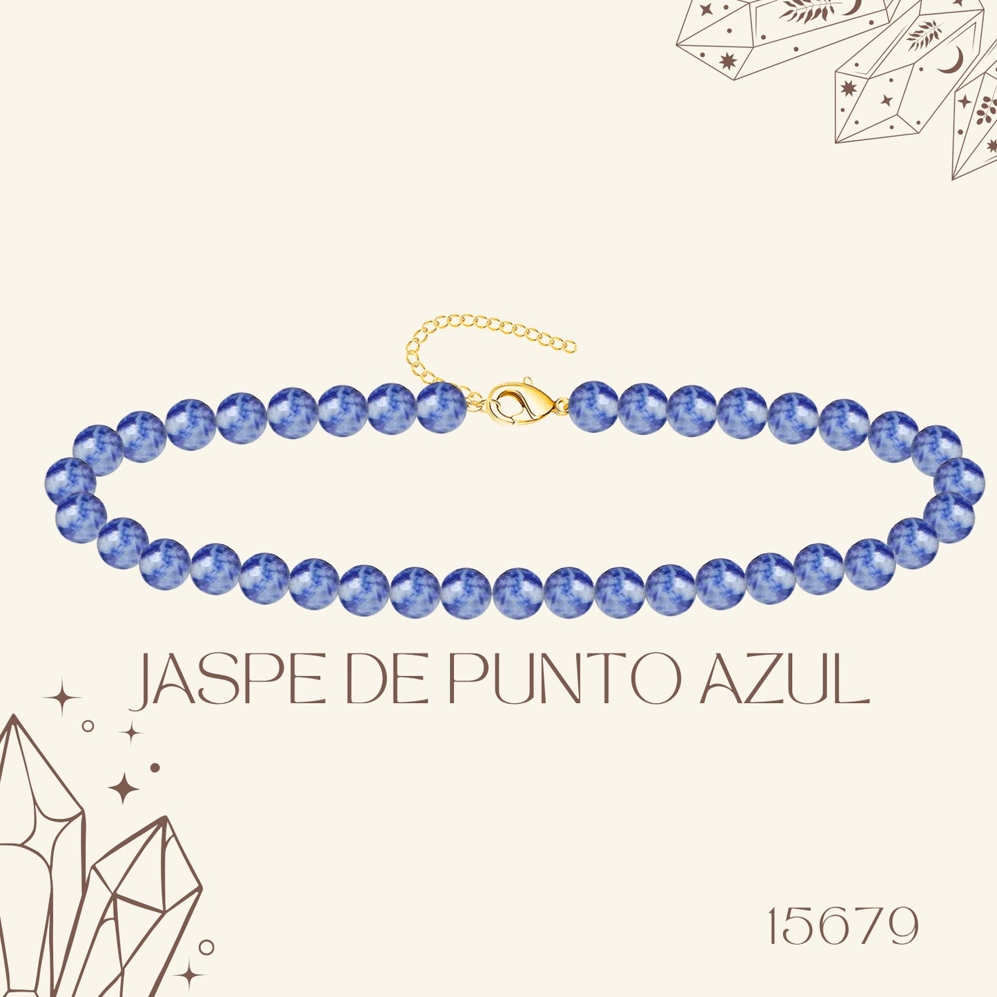 🌿 Pulsera de Piedra Natural 4mm ✨ con Accesorio en Acero Inoxidable 💎 ¡Incluye Pulsera 7 Nudos de Regalo! 🎁