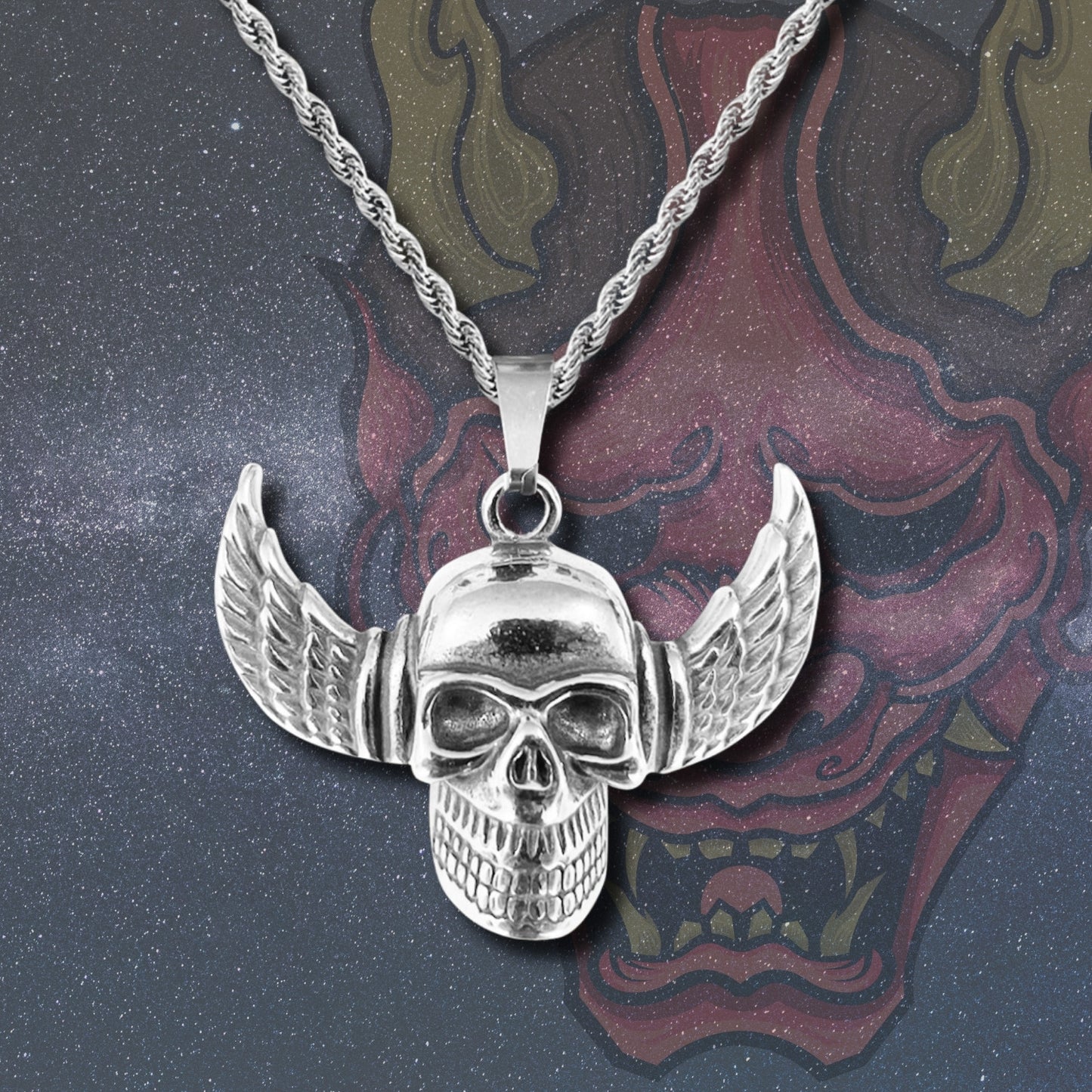 💥 Collar para Hombre en Acero Inoxidable Color Plateado 💎 Estilo Urbano Hip Hop 🔗 Cadena de 60 cm para Look Moderno y Atrevido
