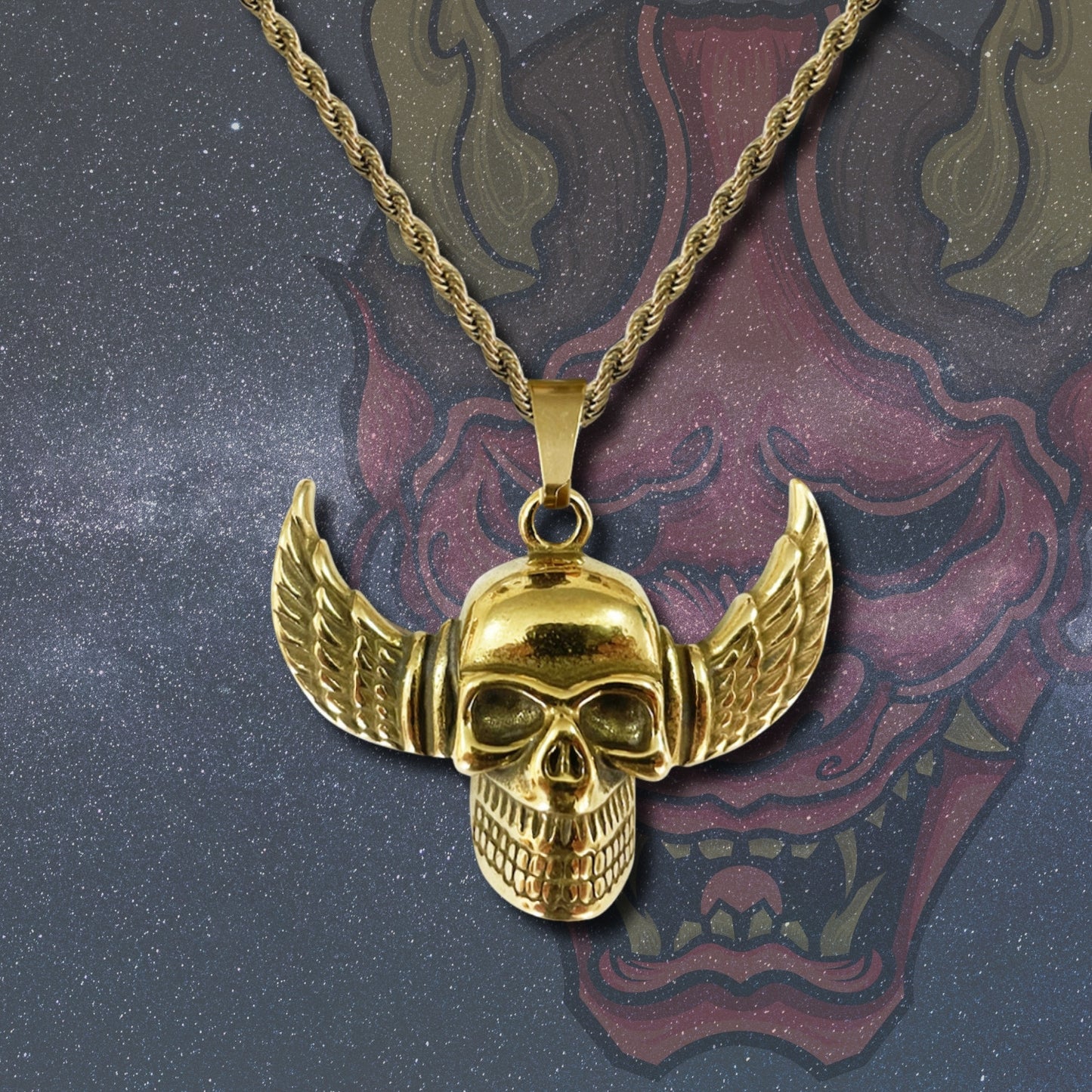 ๐ฅ Collar para Hombre en Acero Inoxidable Color Dorado ๐ Estilo Urbano Hip Hop ๐ Cadena de 60 cm para Look Moderno y Atrevido