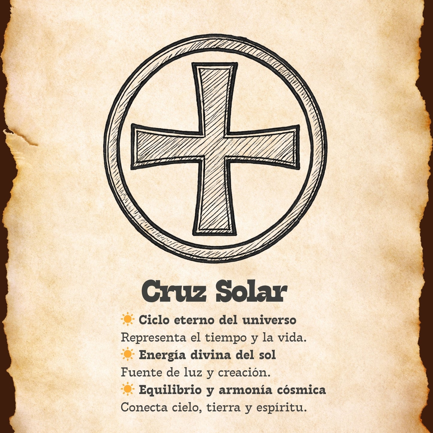 Pulsera 7 Nudos con Cruz Solar color Plateado