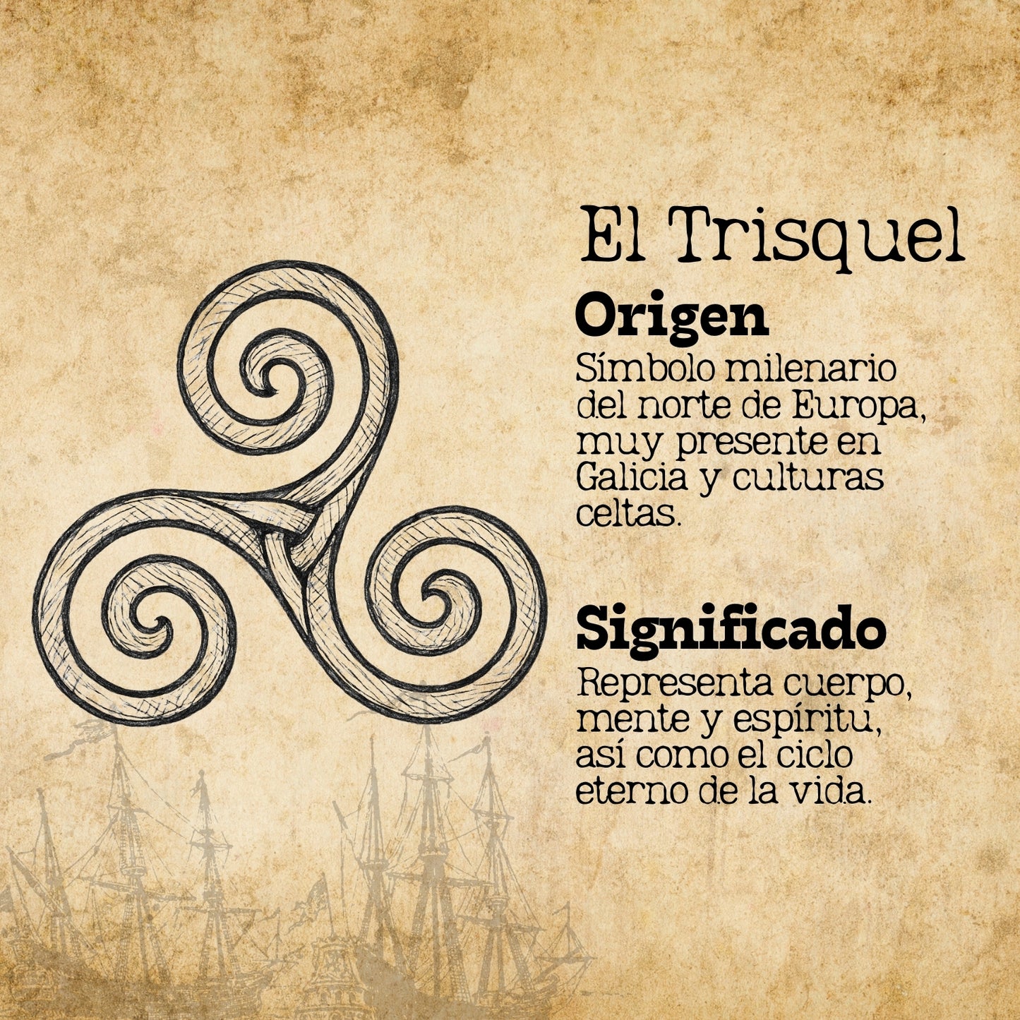 Pulsera el Trisquel Acero Dorado