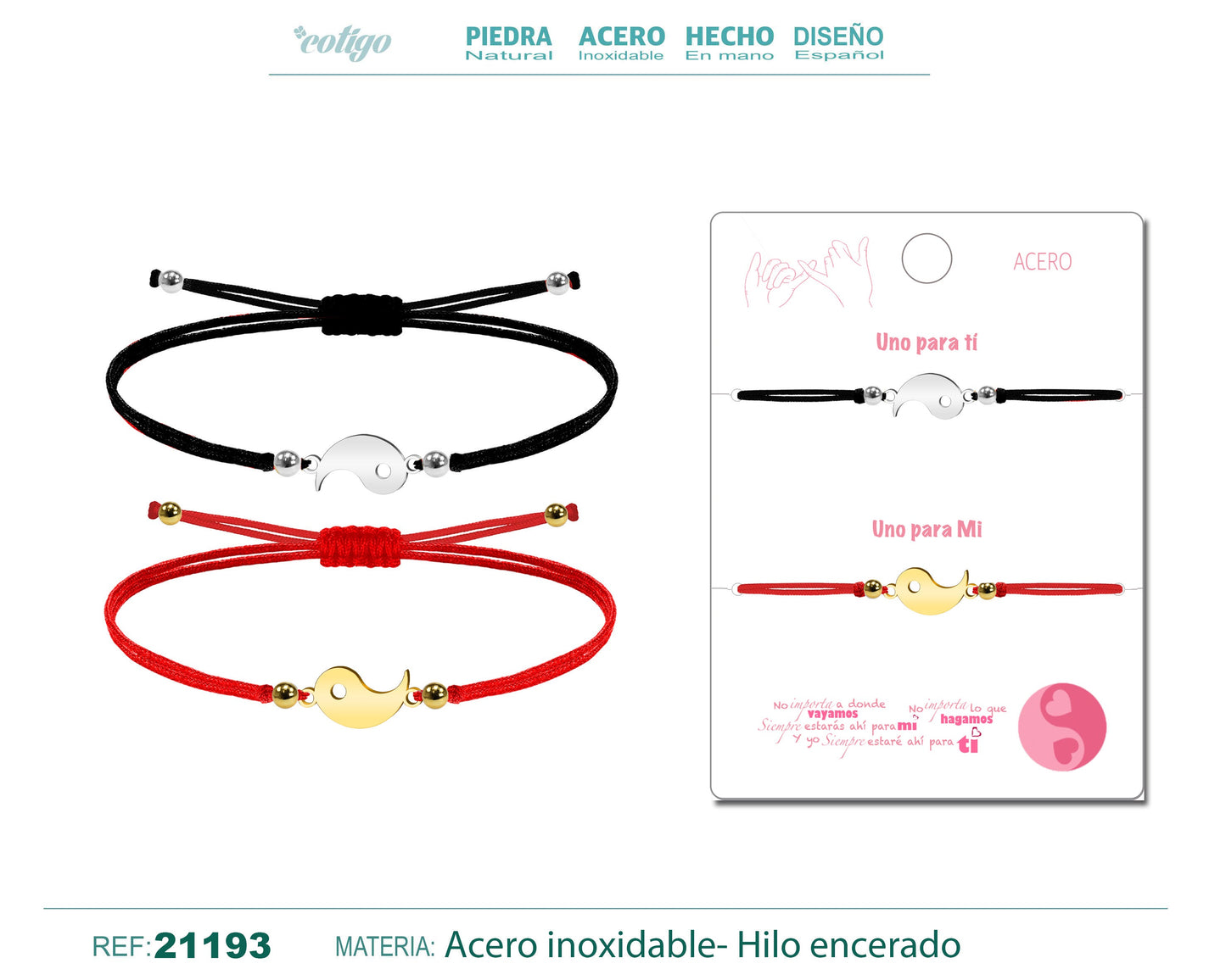 Pulsera para Pareja