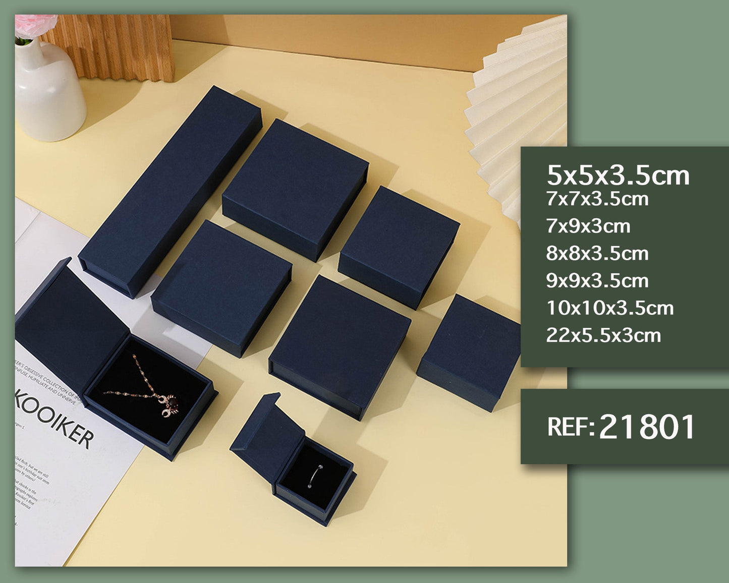 Caixa de presente 5x5x3,5cm