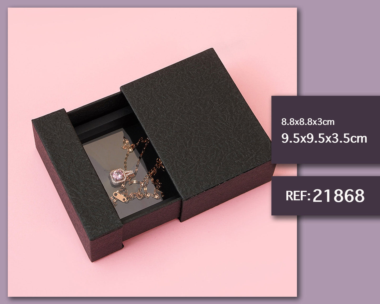 Caixa de presente 9,5x9,5x3,5cm