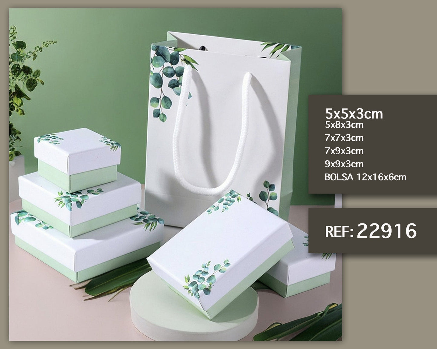 Caja de regalo 5x5x3cm