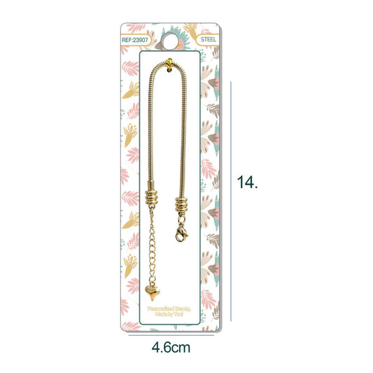 Pulsera de Cadena Acero color Dorado para CHARM - cotigo