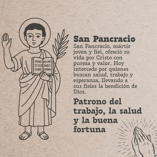 Colgante Acero SAN PANCRACIO color Dorado - cotigo