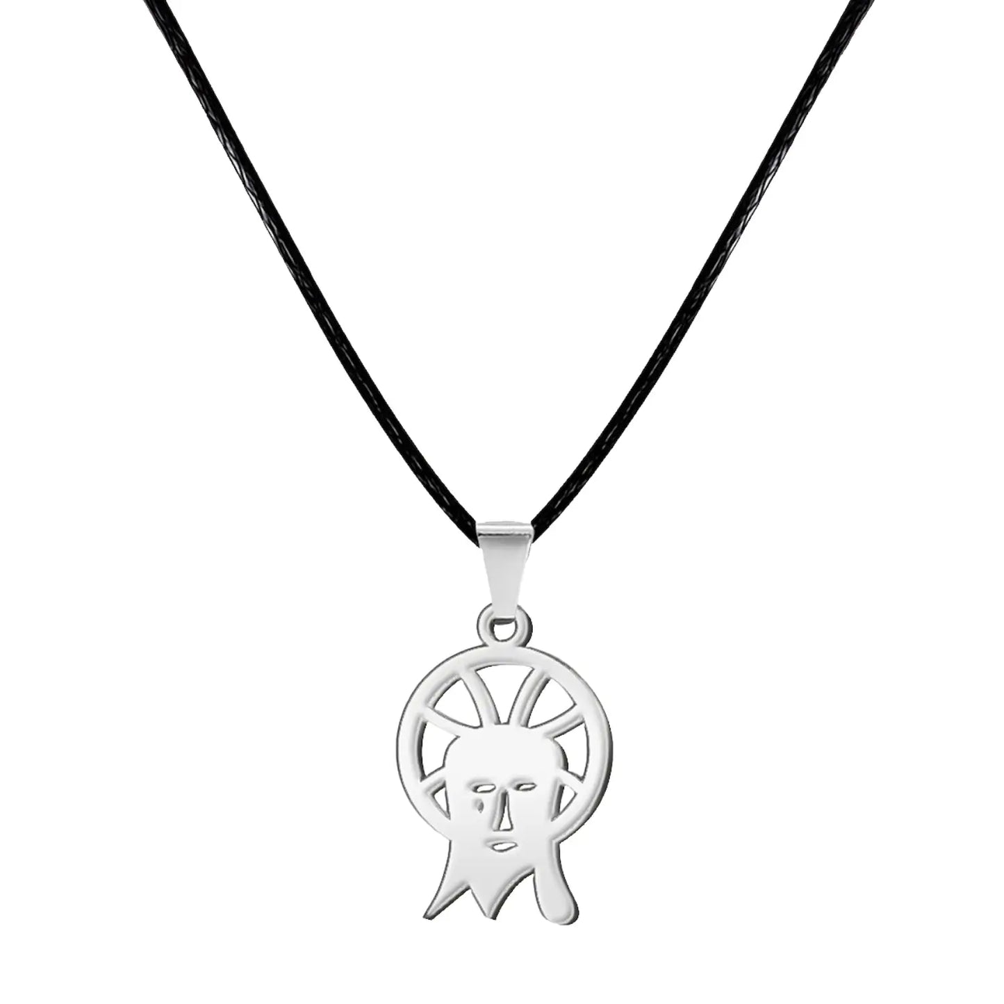 Colgante Santa Faz de Alicante Acero Plateado - cotigo