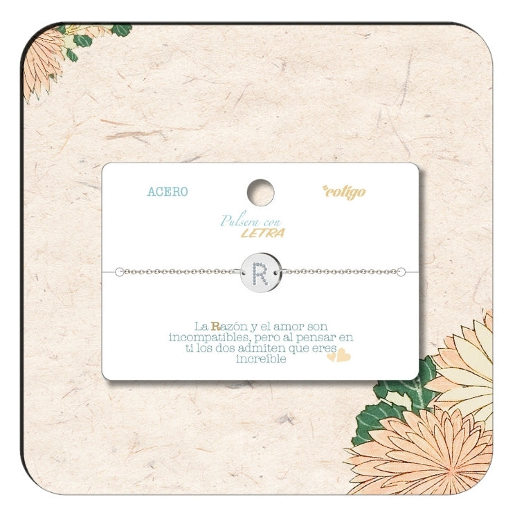 Pulsera Letra