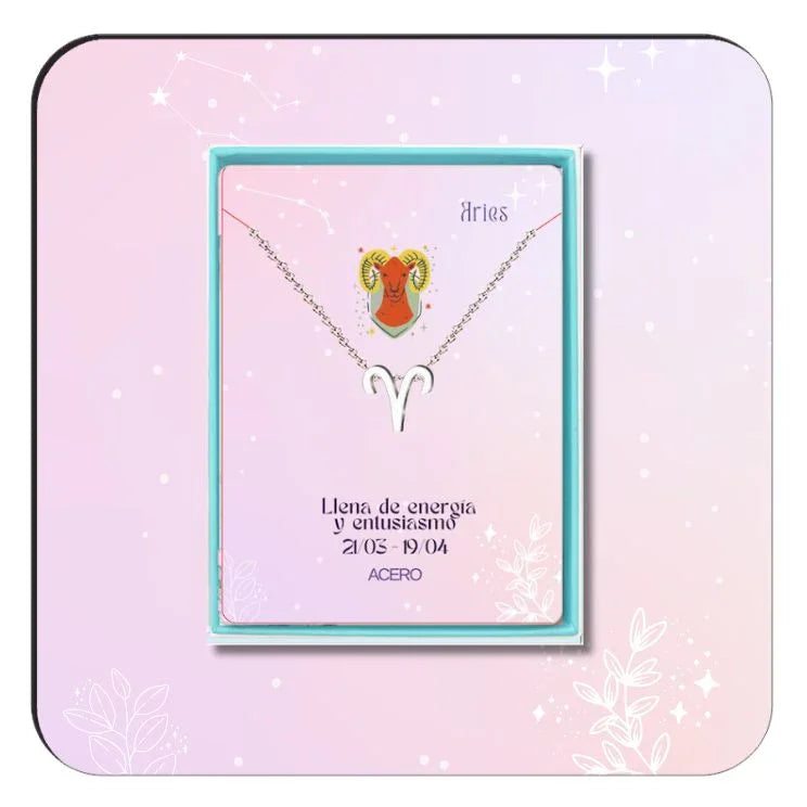 Collar Zodiaco con Caja