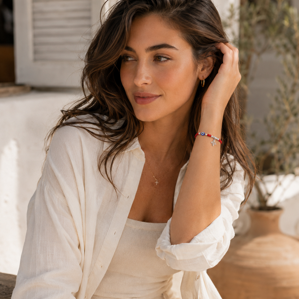 Pulsera Nudo de Bruja detalle