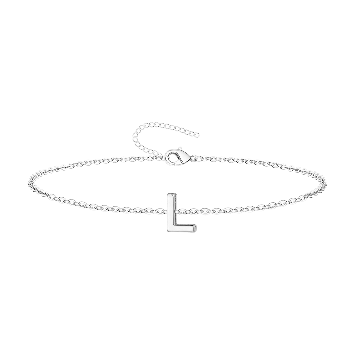Pulsera Letra Inicial en Acero
