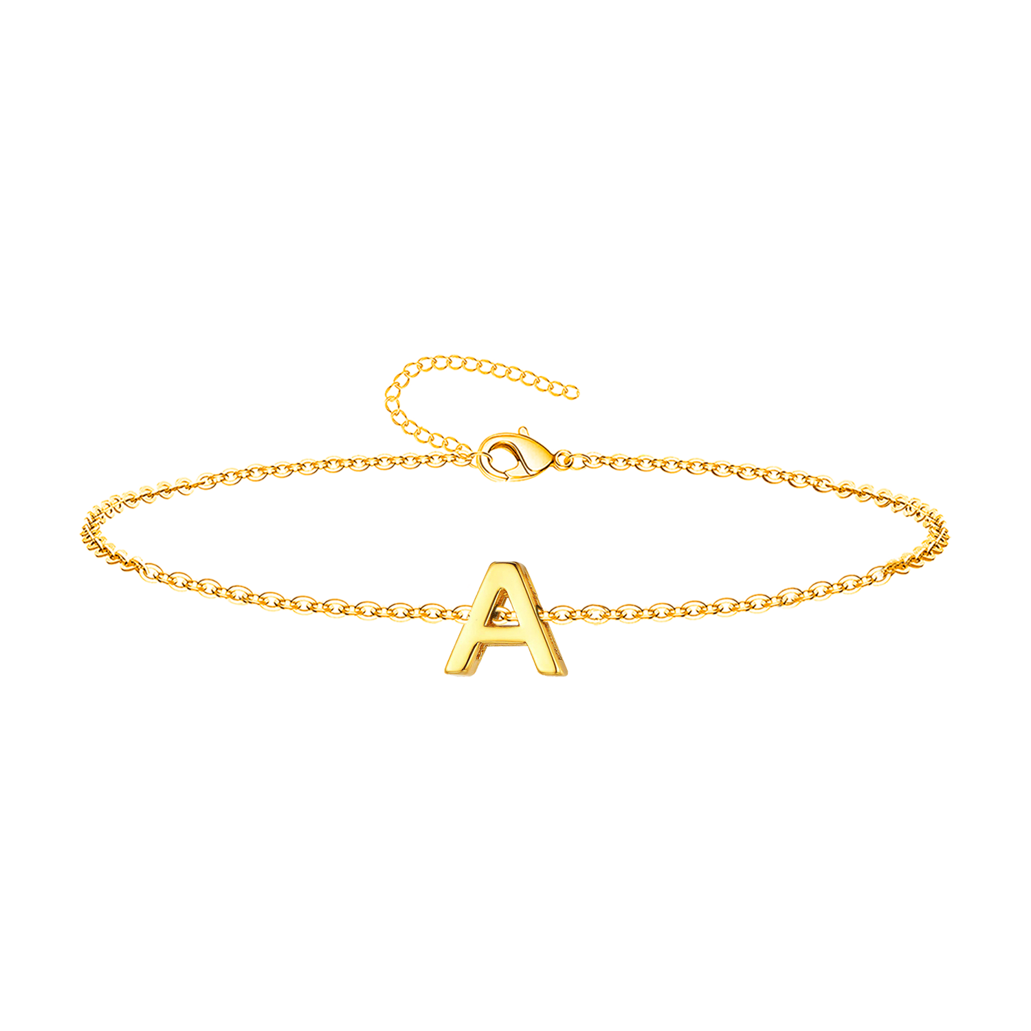 Pulsera Letra Inicial en Acero