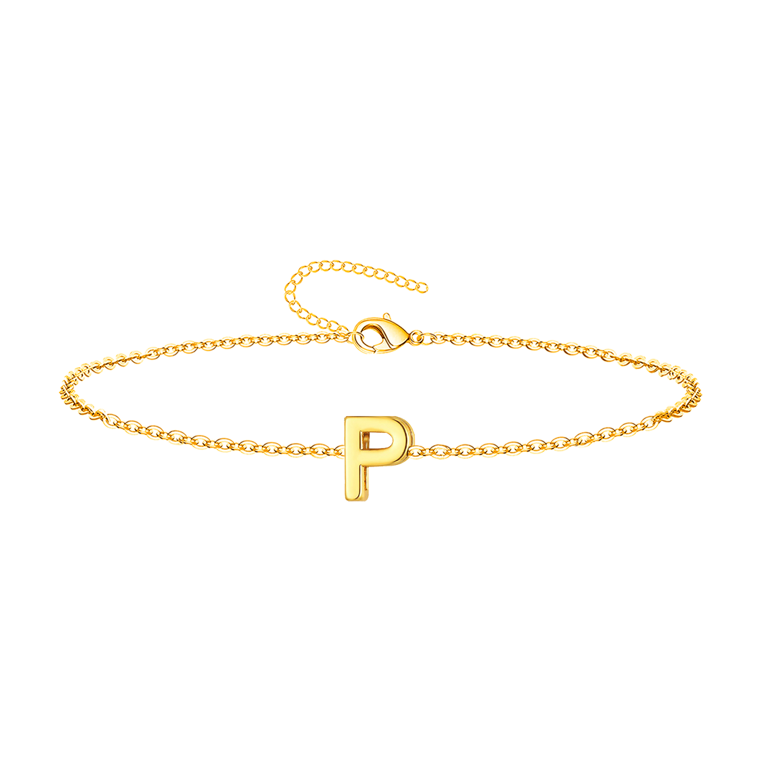 Pulsera Letra Inicial en Acero