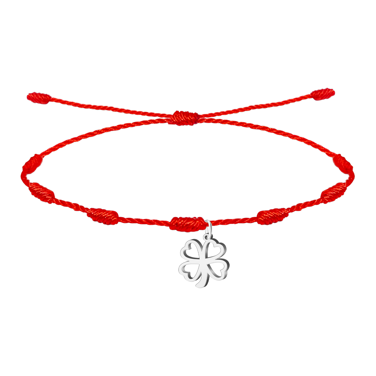 Pulsera de 7 nudos con colgante a elegir