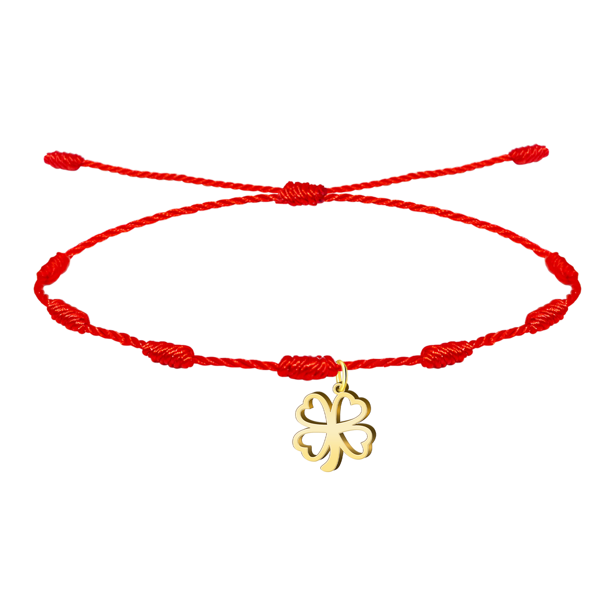 Pulsera de 7 nudos con colgante a elegir