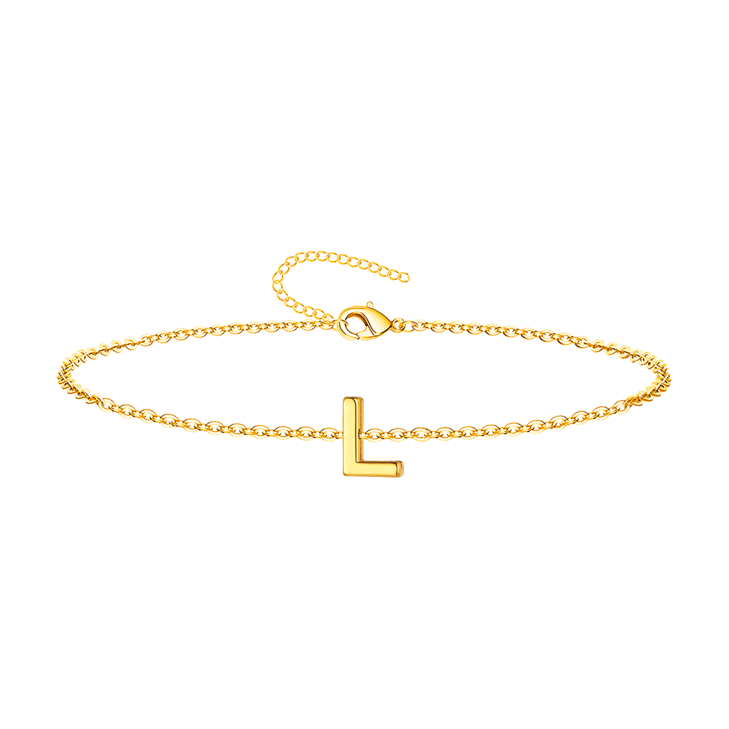 Pulsera Letra Inicial en Acero