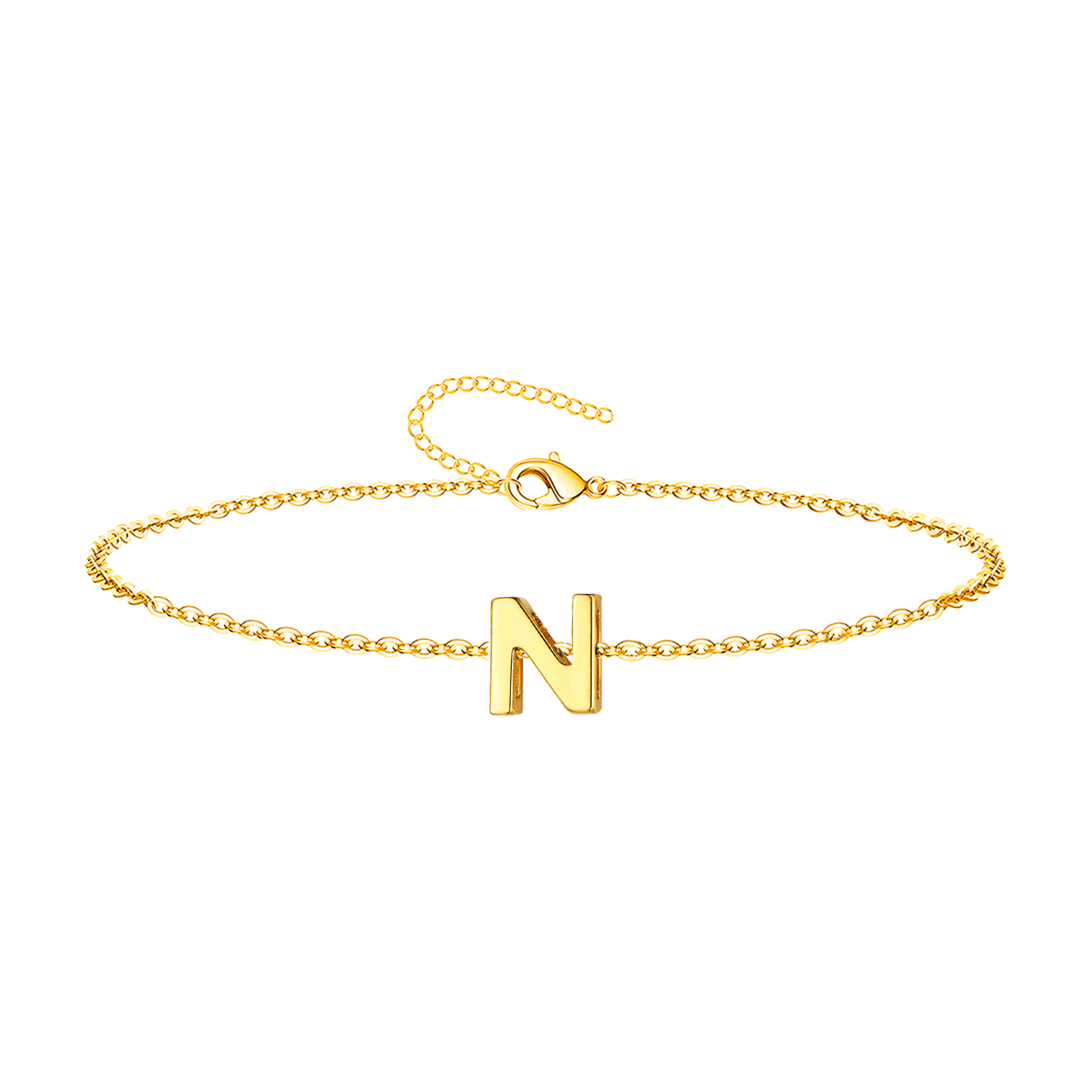Pulsera Letra Inicial en Acero