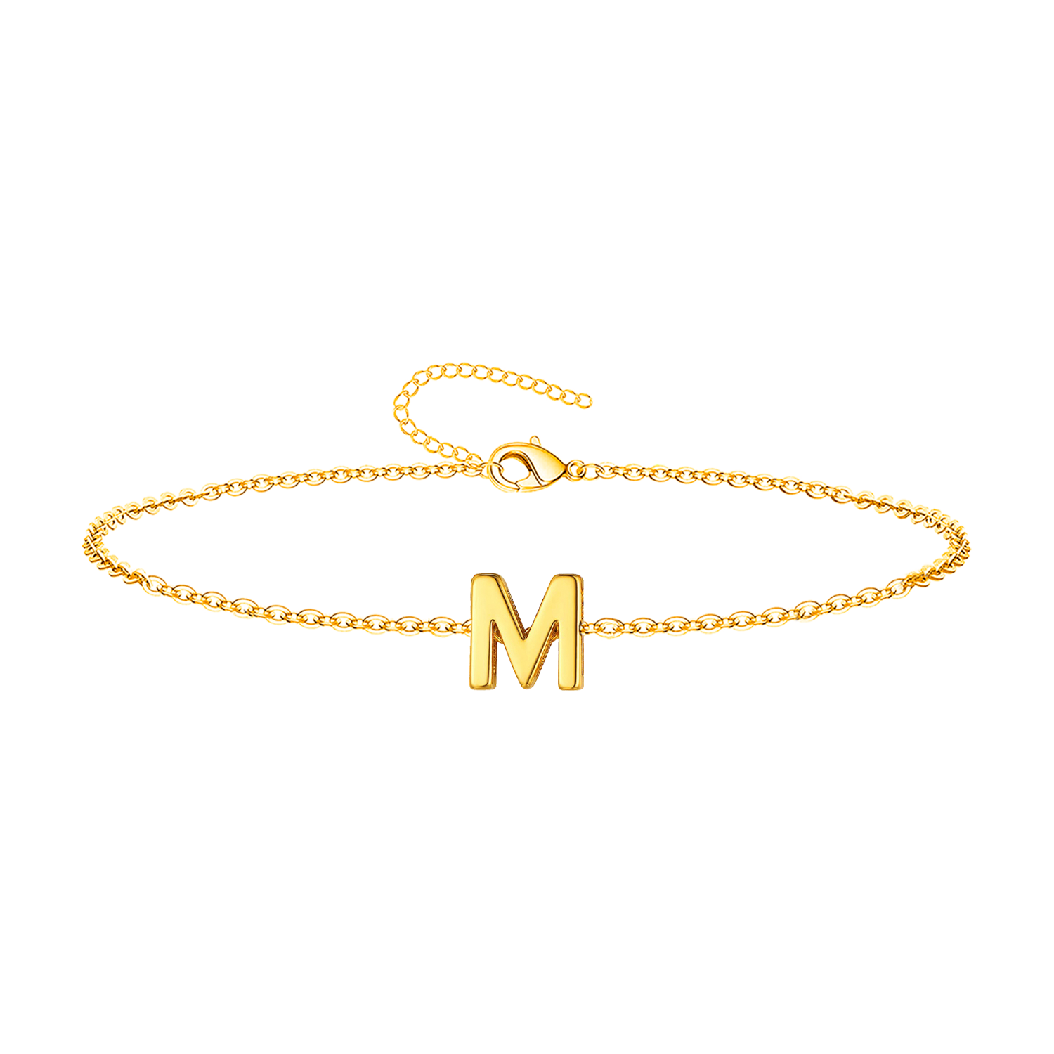 Pulsera Letra Inicial en Acero