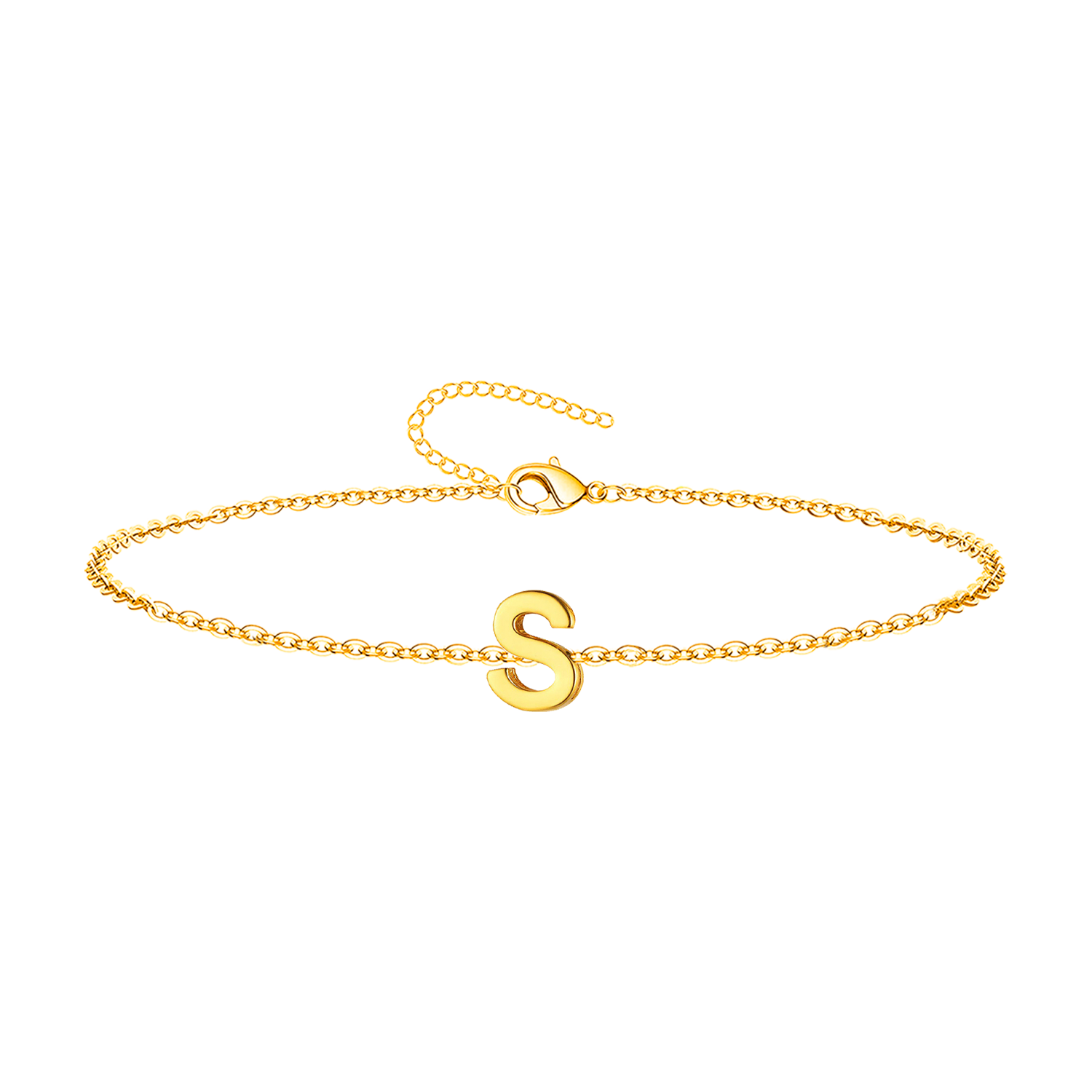 Pulsera Letra Inicial en Acero