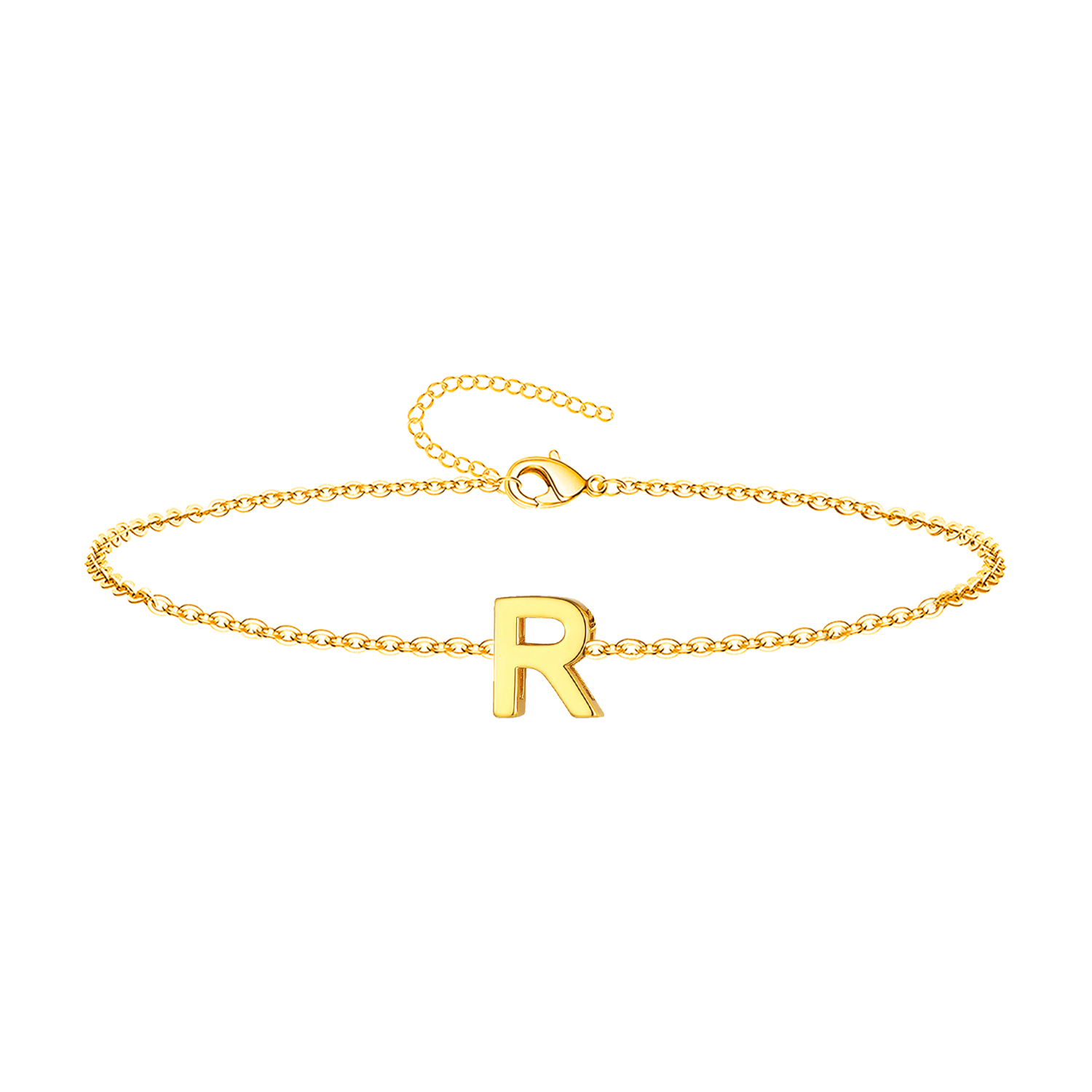 Pulsera Letra Inicial en Acero