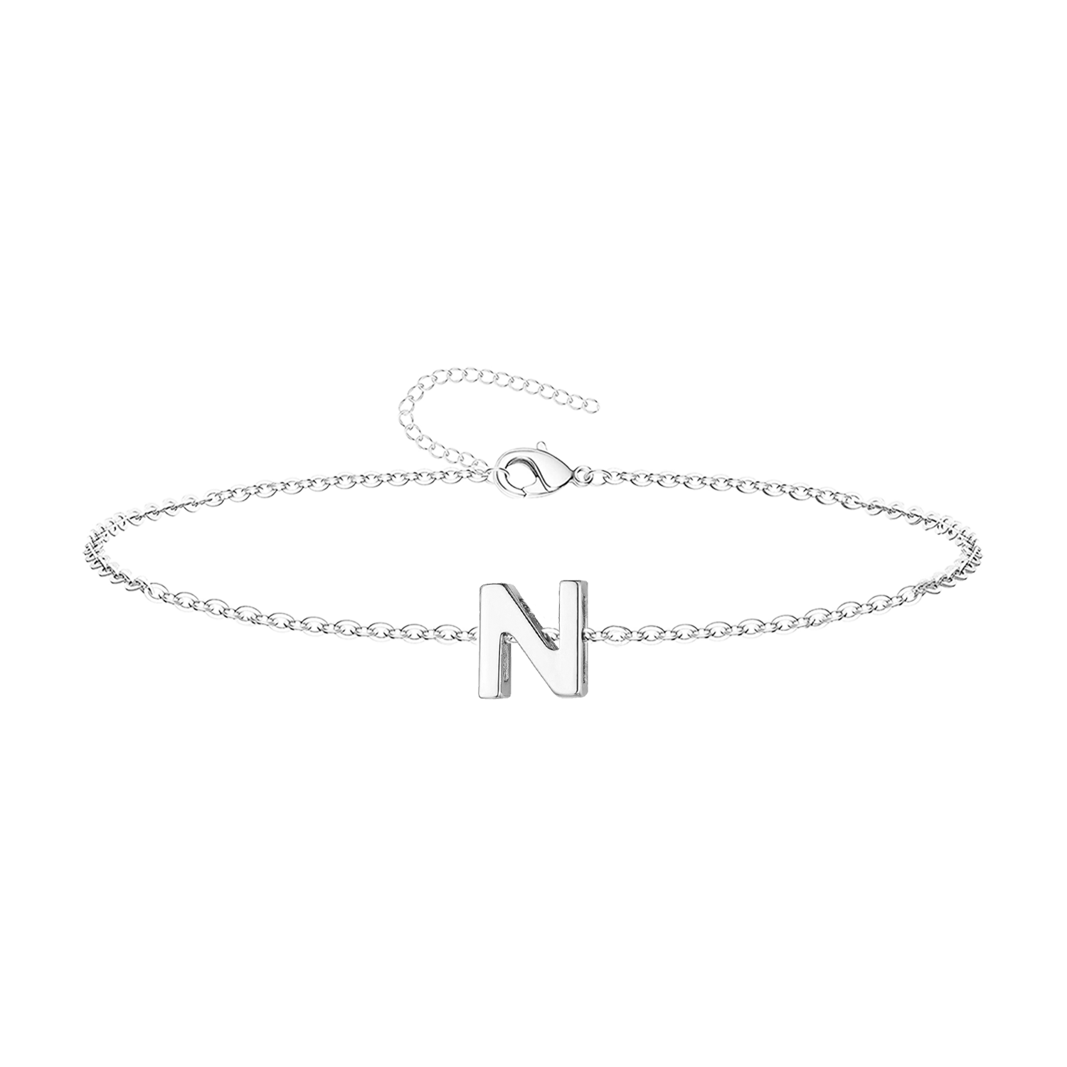 Pulsera Letra Inicial en Acero