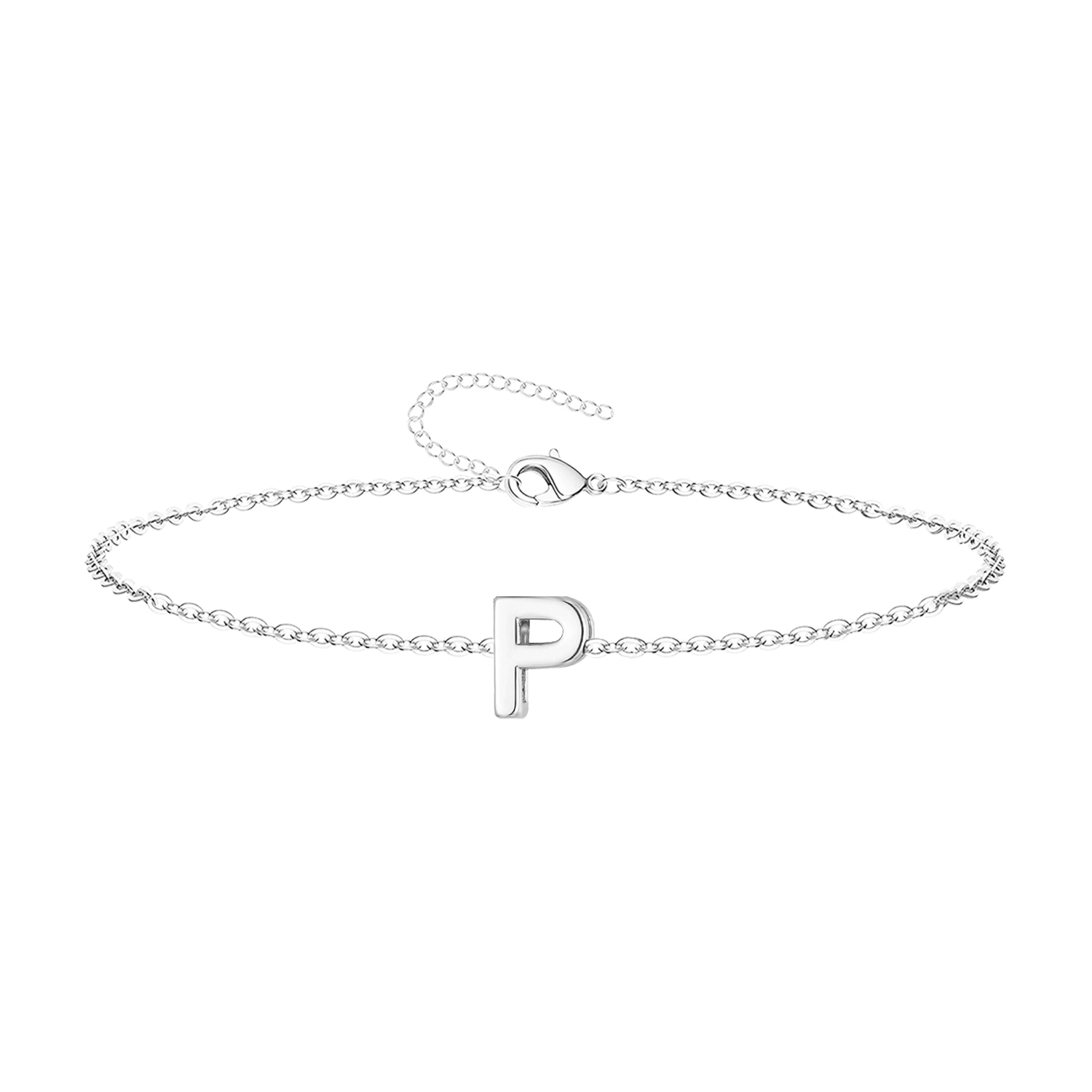 Pulsera Letra Inicial en Acero