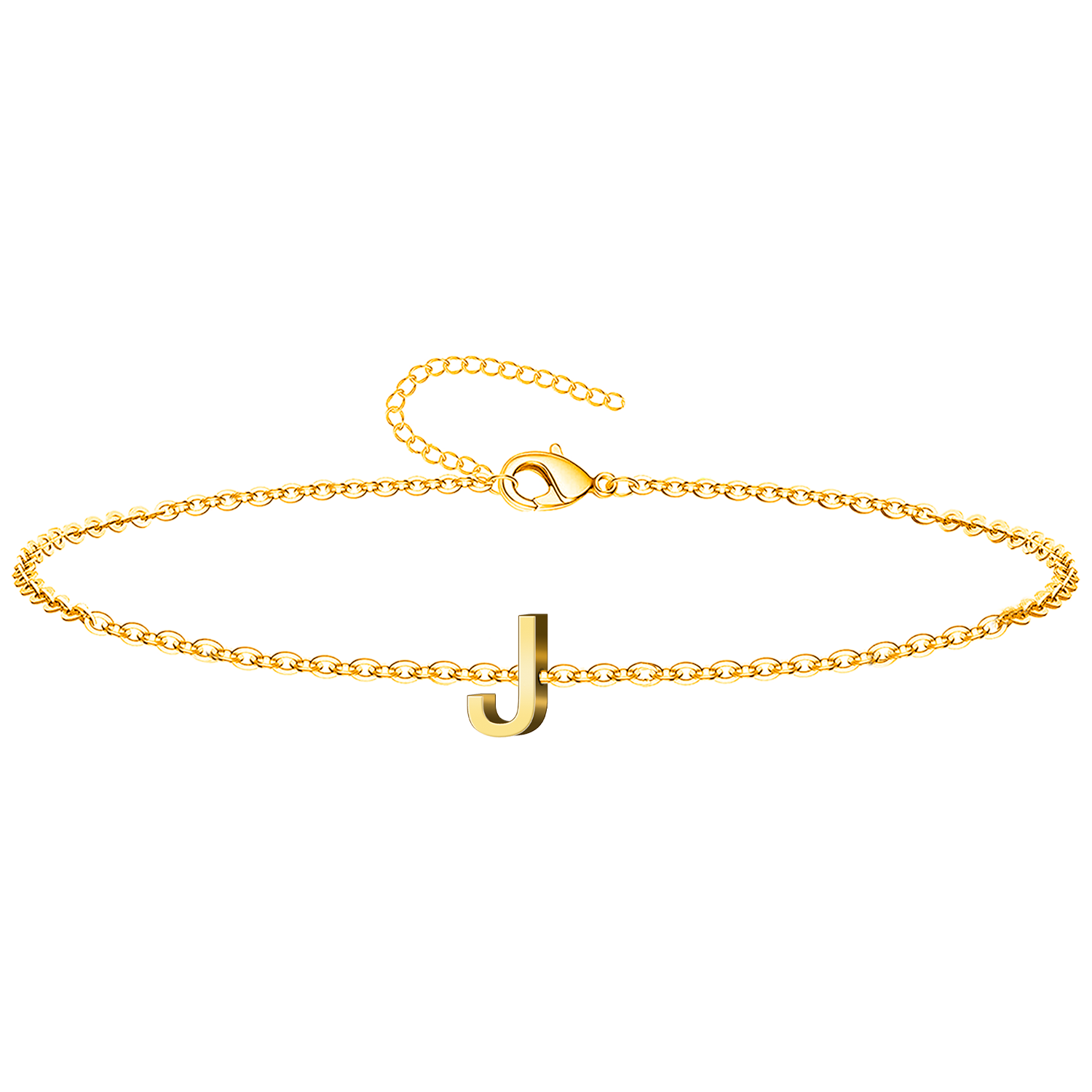 Pulsera Letra Inicial en Acero