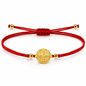 Pulsera Hilo Encerado con Medalla de San Benito Acero Inoxidable cotigo