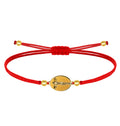 Pulsera Hilo Encerado Jesús Crucificado